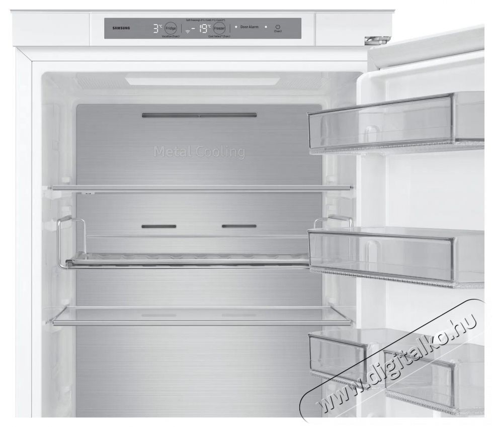 SAMSUNG BRB80F30AES0EO Konyhai term&eacute;kek - Hűtő, fagyaszt&oacute; (be&eacute;p&iacute;thető) - Alulfagyaszt&oacute;s kombin&aacute;lt hűtő - 509573