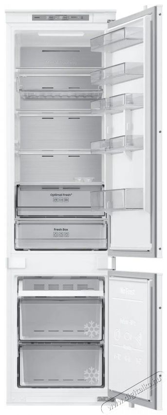 SAMSUNG BRB80F30AES0EO Konyhai term&eacute;kek - Hűtő, fagyaszt&oacute; (be&eacute;p&iacute;thető) - Alulfagyaszt&oacute;s kombin&aacute;lt hűtő - 509573