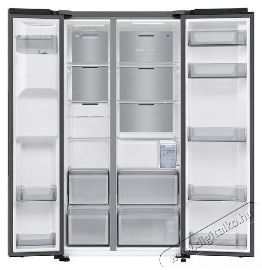 SAMSUNG RS70F65KETEO Konyhai term&eacute;kek - Hűtő, fagyaszt&oacute; (szabadon&aacute;ll&oacute;) - Amerikai t&iacute;pus&uacute; Side By Side hűtő - 509513