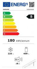 SAMSUNG RS80F66KBFEO Konyhai term&eacute;kek - Hűtő, fagyaszt&oacute; (szabadon&aacute;ll&oacute;) - Amerikai t&iacute;pus&uacute; Side By Side hűtő - 509514