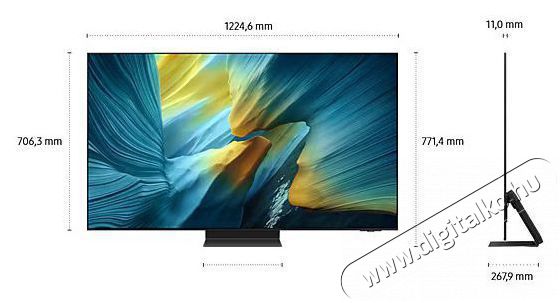 SAMSUNG QE55S95FATXXH 139cm-es OLED 4K Vision AI Smart TV Telev&iacute;zi&oacute;k - OLED telev&iacute;zi&oacute; - UHD 4K felbont&aacute;s&uacute; - 506161