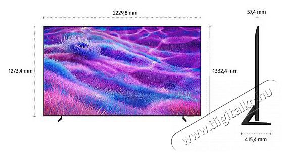 SAMSUNG QE65QN80FAUXXH 165cm-es Neo QLED 4K Vision AI Smart TV Telev&iacute;zi&oacute;k - LED telev&iacute;zi&oacute; - UHD 4K felbont&aacute;s&uacute; - 506162