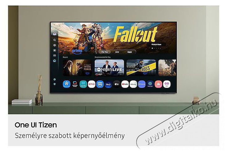 SAMSUNG UE65U8072FUXXH 165cm-es Crystal UHD 4K Smart TV Telev&iacute;zi&oacute;k - LED telev&iacute;zi&oacute; - UHD 4K felbont&aacute;s&uacute; - 506164