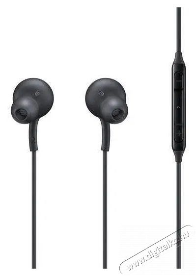 SAMSUNG USB-C Stereo HF Fekete (OOB Bulk) Audio-Video / Hifi / Multim&eacute;dia - F&uuml;l &eacute;s Fejhallgat&oacute;k - F&uuml;lhallgat&oacute; mikrofonnal / headset - 510201