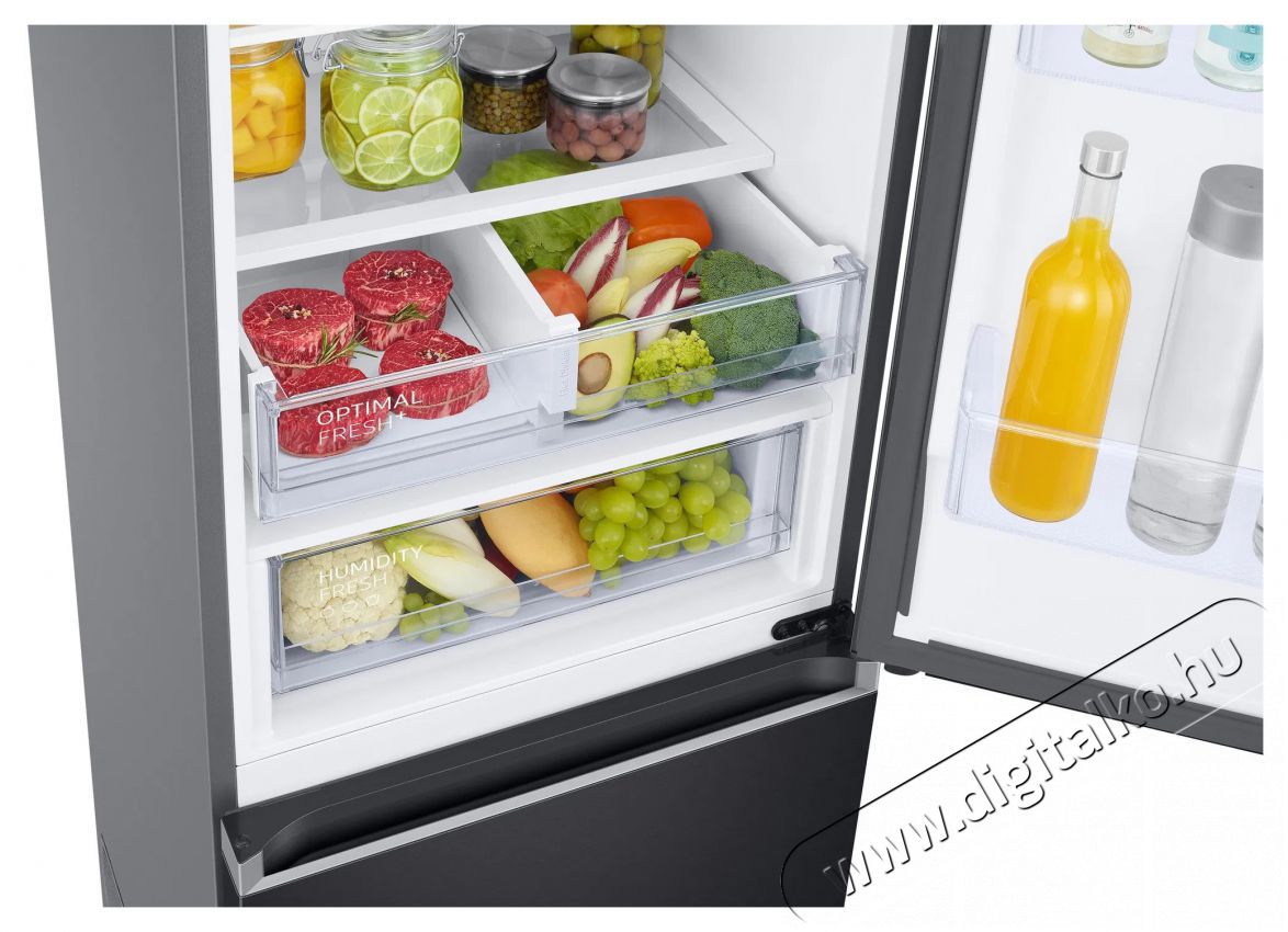 SAMSUNG RB38T607BB1/EF Konyhai term&eacute;kek - Hűtő, fagyaszt&oacute; (szabadon&aacute;ll&oacute;) - Alulfagyaszt&oacute;s kombin&aacute;lt hűtő - 509333