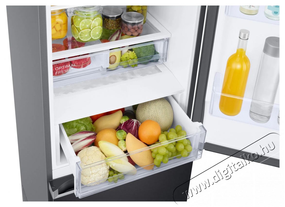 SAMSUNG RB38T607BB1/EF Konyhai term&eacute;kek - Hűtő, fagyaszt&oacute; (szabadon&aacute;ll&oacute;) - Alulfagyaszt&oacute;s kombin&aacute;lt hűtő - 509333