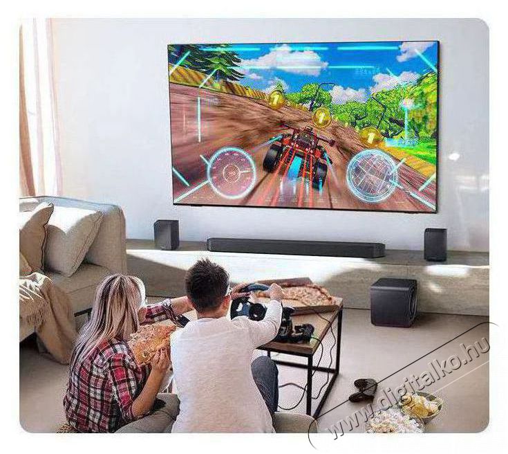SAMSUNG HW-Q990F/EN hangprojektor Q sz&eacute;ria, 11.1.4 csatorn&aacute;s, m&eacute;lynyom&oacute;val &eacute;s h&aacute;ts&oacute; hangsz&oacute;r&oacute;kkal Audio-Video / Hifi / Multim&eacute;dia - Hangprojektor / soundbar - M&eacute;lyl&aacute;d&aacute;val - 510785