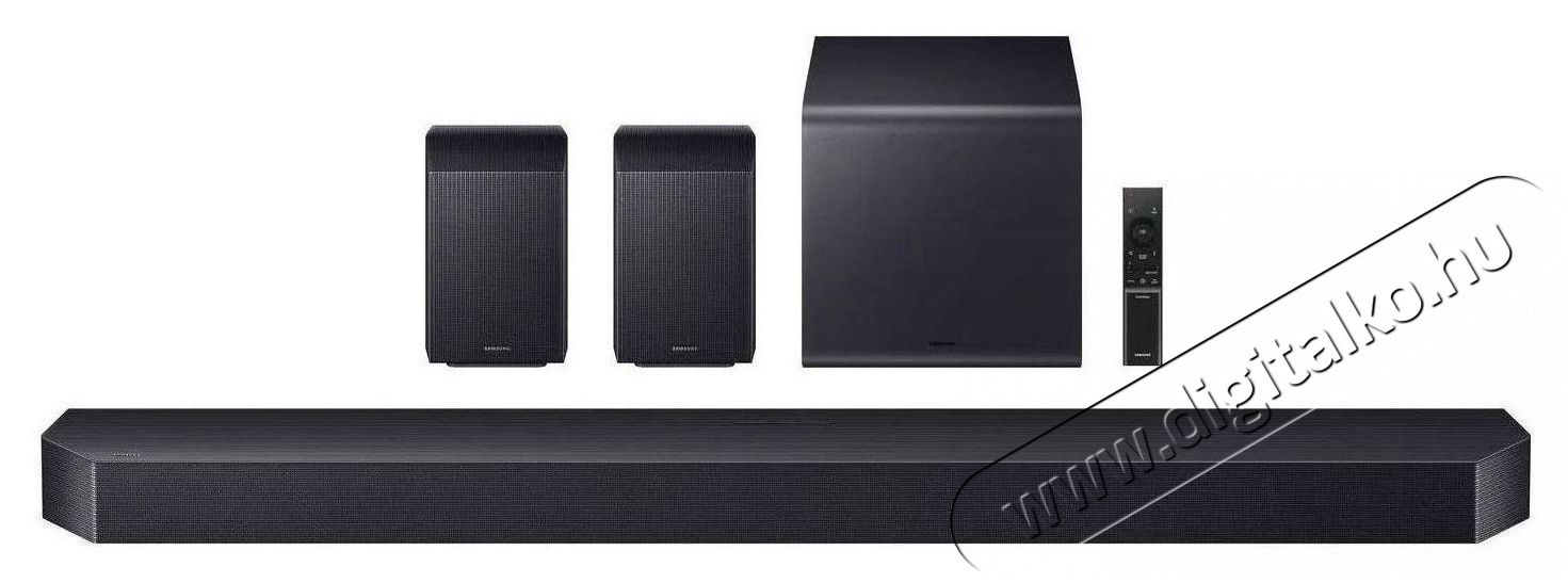 SAMSUNG HW-Q990F/EN hangprojektor Q sz&eacute;ria, 11.1.4 csatorn&aacute;s, m&eacute;lynyom&oacute;val &eacute;s h&aacute;ts&oacute; hangsz&oacute;r&oacute;kkal Audio-Video / Hifi / Multim&eacute;dia - Hangprojektor / soundbar - M&eacute;lyl&aacute;d&aacute;val - 510785