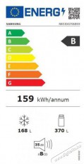 SAMSUNG RB53DG706BS9EO Konyhai term&eacute;kek - Hűtő, fagyaszt&oacute; (szabadon&aacute;ll&oacute;) - Alulfagyaszt&oacute;s kombin&aacute;lt hűtő - 509384