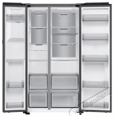 SAMSUNG RS90F64EEFEO Konyhai term&eacute;kek - Hűtő, fagyaszt&oacute; (szabadon&aacute;ll&oacute;) - Amerikai t&iacute;pus&uacute; Side By Side hűtő - 509386