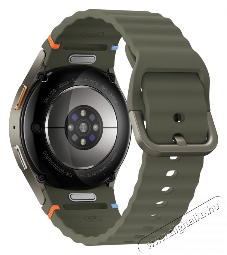 SAMSUNG SM-L300NZGAEUE Galaxy Watch7 BT (40mm) z&ouml;ld okos&oacute;ra Mobil / Kommunik&aacute;ci&oacute; / Smart - Okos eszk&ouml;z - Okos&oacute;ra - 514756