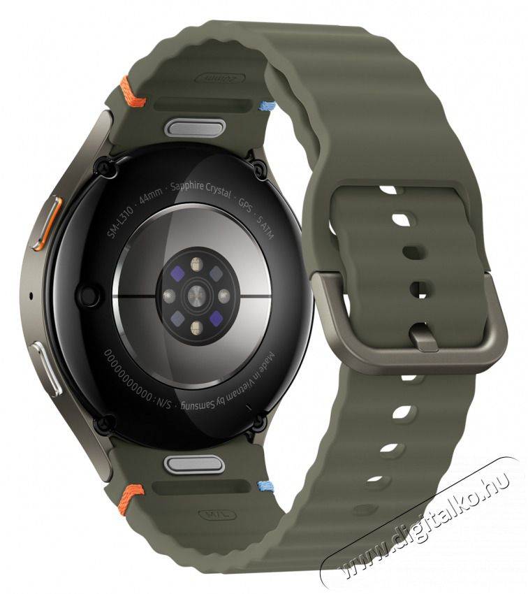 SAMSUNG SM-L310NZGAEUE Galaxy Watch7 BT (44mm) z&ouml;ld okos&oacute;ra Mobil / Kommunik&aacute;ci&oacute; / Smart - Okos eszk&ouml;z - Okos&oacute;ra - 514759