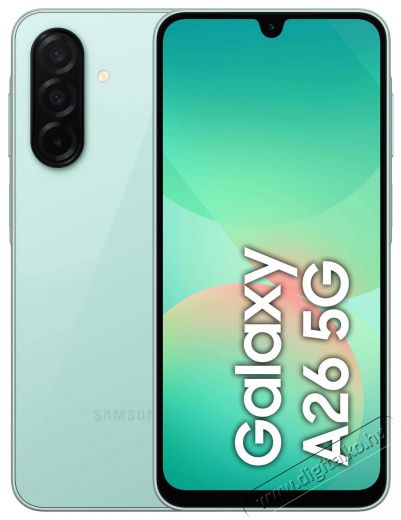 SAMSUNG Galaxy A26 6GB/128GB Menta Mobil / Kommunik&aacute;ci&oacute; / Smart - Okostelefon - Android - 521307