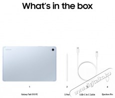 SAMSUNG Galaxy Tab S10 FE 5G 8GB/128GB Blue tablet Mobil / Kommunik&aacute;ci&oacute; / Smart - Tablet - Android tablet - 521332