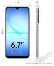 SAMSUNG Galaxy A17 5G 4GB / 128GB Gray Mobil / Kommunik&aacute;ci&oacute; / Smart - Okostelefon - Android - 527934