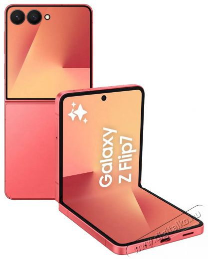 SAMSUNG Galaxy Z Flip7 12GB / 512GB Coralred Mobil / Kommunik&aacute;ci&oacute; / Smart - Okostelefon - Android - 527980