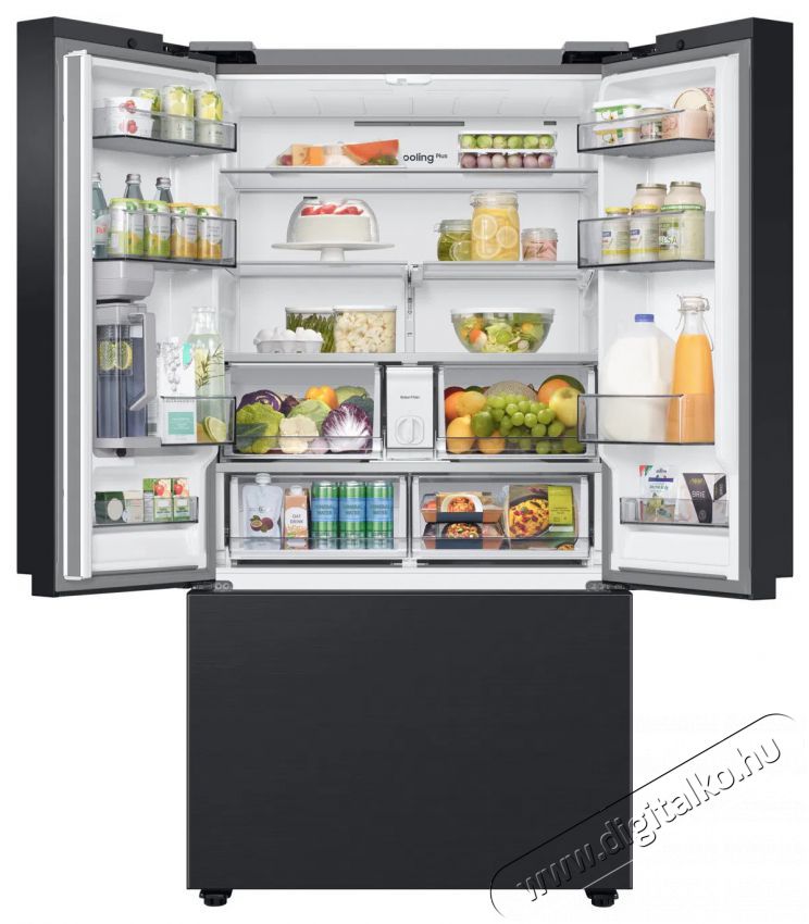 SAMSUNG RF24BB620EB1EO Amerikai t&iacute;pus&uacute; Side By Side hűtő Konyhai term&eacute;kek - Hűtő, fagyaszt&oacute; (szabadon&aacute;ll&oacute;) - Amerikai t&iacute;pus&uacute; Side By Side hűtő - 527925