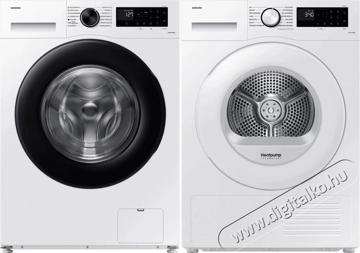 SAMSUNG WW80CGC04DAELE + DV90DG52A0TELE Mos&oacute;g&eacute;p/Sz&aacute;r&iacute;t&oacute;g&eacute;p szett H&aacute;ztart&aacute;s / Otthon / K&uuml;lt&eacute;r - Mos&oacute;g&eacute;p / sz&aacute;r&iacute;t&oacute;g&eacute;p - Mos&oacute;-sz&aacute;r&iacute;t&oacute;g&eacute;p - 527928