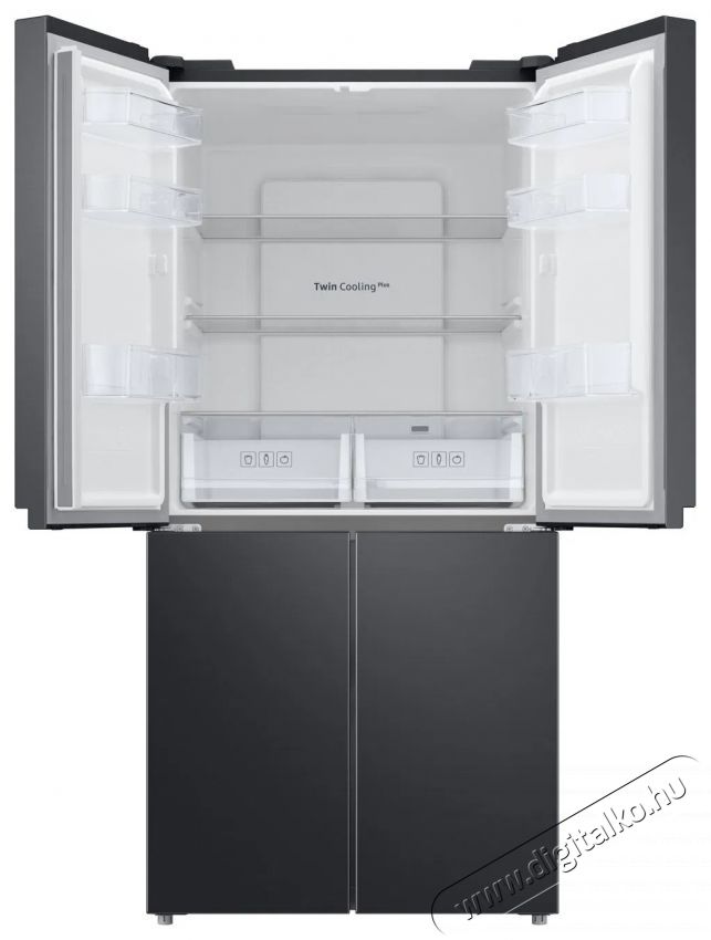 SAMSUNG RF48A400EB4/EO Konyhai term&eacute;kek - Hűtő, fagyaszt&oacute; (szabadon&aacute;ll&oacute;) - Amerikai t&iacute;pus&uacute; Side By Side hűtő - 529987