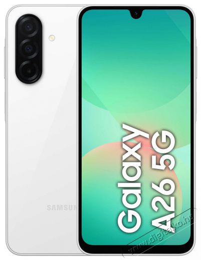 SAMSUNG Galaxy A26 6GB/128GB Feh&eacute;r Mobil / Kommunik&aacute;ci&oacute; / Smart - Okostelefon - Android - 521317