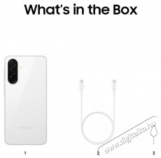 SAMSUNG Galaxy A26 6GB/128GB Feh&eacute;r Mobil / Kommunik&aacute;ci&oacute; / Smart - Okostelefon - Android - 521317