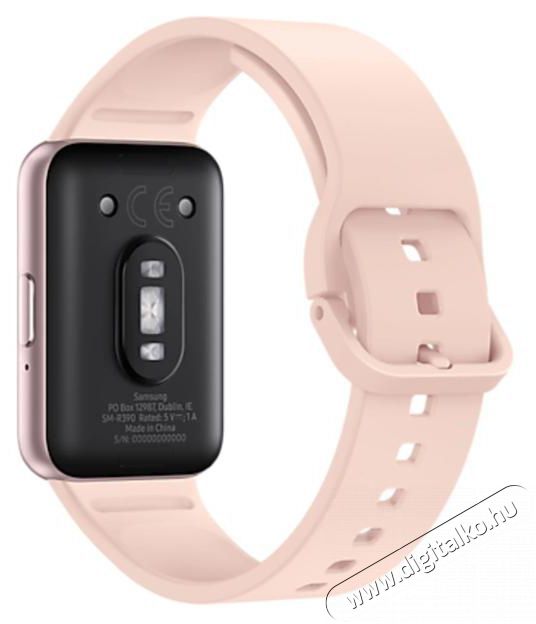 SAMSUNG SM-R390NIDAEUE Galaxy Fit3 r&oacute;zsaarany aktivit&aacute;sm&eacute;rő karp&aacute;nt Mobil / Kommunik&aacute;ci&oacute; / Smart - Okos eszk&ouml;z - Okos&oacute;ra - 516025