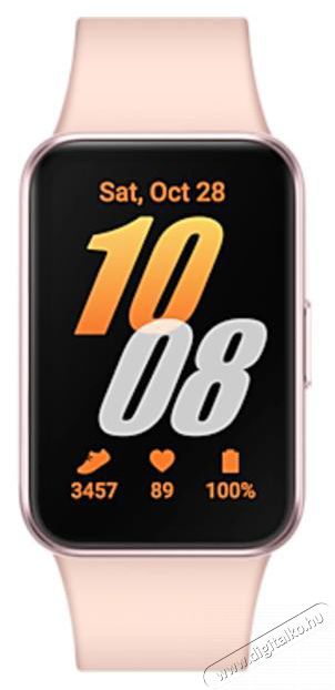 SAMSUNG SM-R390NIDAEUE Galaxy Fit3 r&oacute;zsaarany aktivit&aacute;sm&eacute;rő karp&aacute;nt Mobil / Kommunik&aacute;ci&oacute; / Smart - Okos eszk&ouml;z - Okos&oacute;ra - 516025