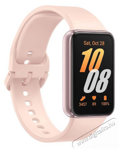 SAMSUNG SM-R390NIDAEUE Galaxy Fit3 r&oacute;zsaarany aktivit&aacute;sm&eacute;rő karp&aacute;nt Mobil / Kommunik&aacute;ci&oacute; / Smart - Okos eszk&ouml;z - Okos&oacute;ra - 516025