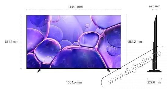 SAMSUNG UE43U8092FUXXHLED telev&iacute;zi&oacute;, 108 cm, Smart, 4K Ultra HD, G energiaoszt&aacute;ly Telev&iacute;zi&oacute;k - LED telev&iacute;zi&oacute; - UHD 4K felbont&aacute;s&uacute; - 531137