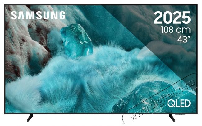 SAMSUNG QE43Q7F2AUXXH QLED telev&iacute;zi&oacute;, 108 cm, Smart, 4K Ultra HD, G energiaoszt&aacute;ly (2025-&ouml;s modell) Telev&iacute;zi&oacute;k - LED telev&iacute;zi&oacute; - UHD 4K felbont&aacute;s&uacute; - 535698