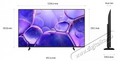 SAMSUNG 55U8092 LED telev&iacute;zi&oacute;, 138 cm, Smart, 4K Ultra HD, G energiaoszt&aacute;ly (2025-&ouml;s modell) Telev&iacute;zi&oacute;k - LED telev&iacute;zi&oacute; - UHD 4K felbont&aacute;s&uacute; - 535696