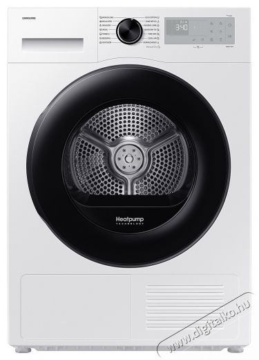 SAMSUNG DV90DG52A0AHLE hőszivatty&uacute;s sz&aacute;r&iacute;t&oacute;g&eacute;p, 9kg, Smart Things, Quick Dry, Optimal Dry, Wi-Fi, C energiaoszt&aacute;ly, Feh&eacute;r H&aacute;ztart&aacute;s / Otthon / K&uuml;lt&eacute;r - Mos&oacute;g&eacute;p / sz&aacute;r&iacute;t&oacute;g&eacute;p - Sz&aacute;r&iacute;t&oacute;g&eacute;p - 537273