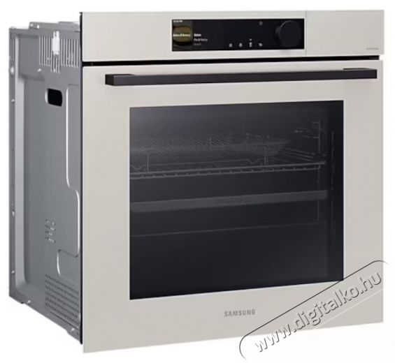 SAMSUNG BeSpoke NV7B6665IAA Be&eacute;p&iacute;thető s&uuml;tő, Elektromos, 76 l, Katalitikus &ouml;ntiszt&iacute;t&oacute;, Grill, Dual Cook, Wi-Fi, Air Fry, B&eacute;zs Konyhai term&eacute;kek - S&uuml;tő-főzőlap, tűzhely (be&eacute;p&iacute;thető) - S&uuml;tő (be&eacute;p&iacute;thető) - 537988