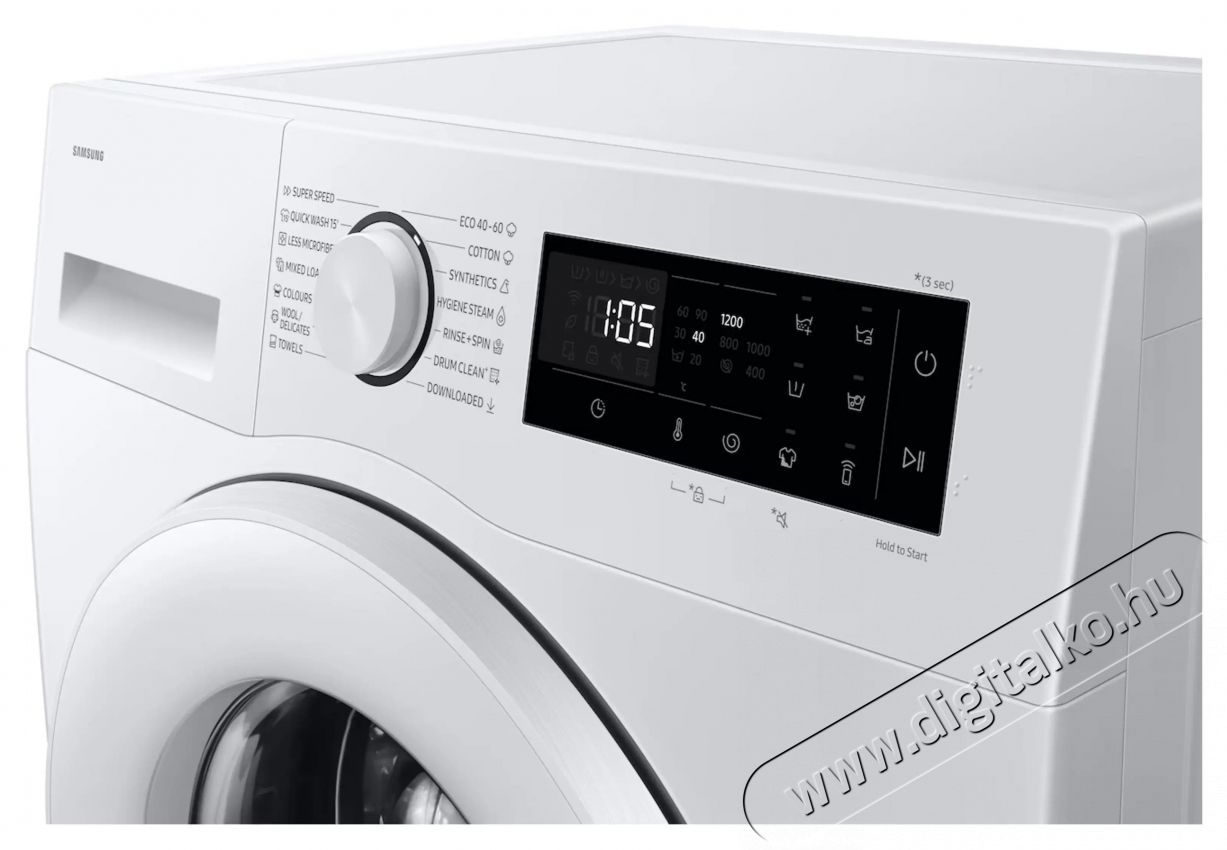 SAMSUNG WW80FG5L32AELE el&ouml;lt&ouml;ltős mos&oacute;g&eacute;p, AI Ecobubble(TM) technol&oacute;gi&aacute;val 8 kg, keskeny, 1200ford, &Uacute;jdons&aacute;gok - &Uacute;j term&eacute;kek - 538176