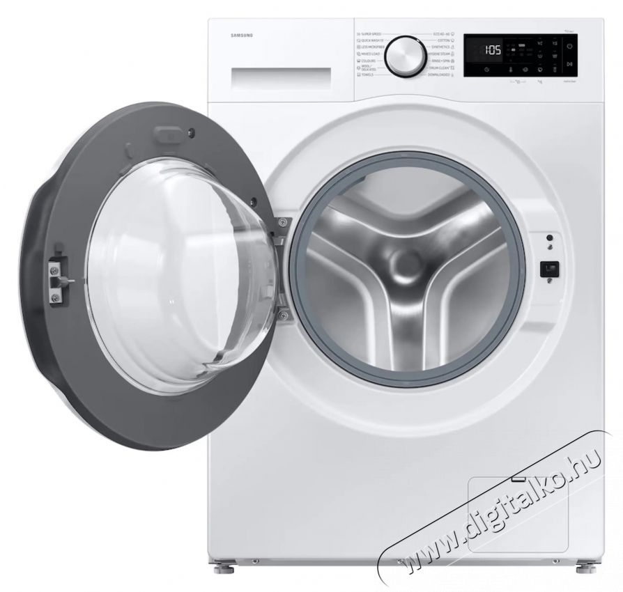 SAMSUNG WW80FG5L32AELE el&ouml;lt&ouml;ltős mos&oacute;g&eacute;p, AI Ecobubble(TM) technol&oacute;gi&aacute;val 8 kg, keskeny, 1200ford, &Uacute;jdons&aacute;gok - &Uacute;j term&eacute;kek - 538176
