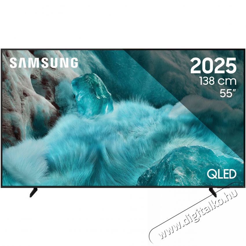 SAMSUNG 55Q7F2 QLED telev&iacute;zi&oacute;, 138 cm, Smart, 4K Ultra HD, G energiaoszt&aacute;ly Telev&iacute;zi&oacute;k - LED telev&iacute;zi&oacute; - UHD 4K felbont&aacute;s&uacute; - 540533
