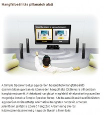 SAMSUNG HT-F6550W ht-f6550w 3d Blu-Ray h&aacute;zi-mozi rendszer Audio-Video / Hifi / Multim&eacute;dia - H&aacute;zimozi - Blu-Ray h&aacute;zimozi szett - 263996