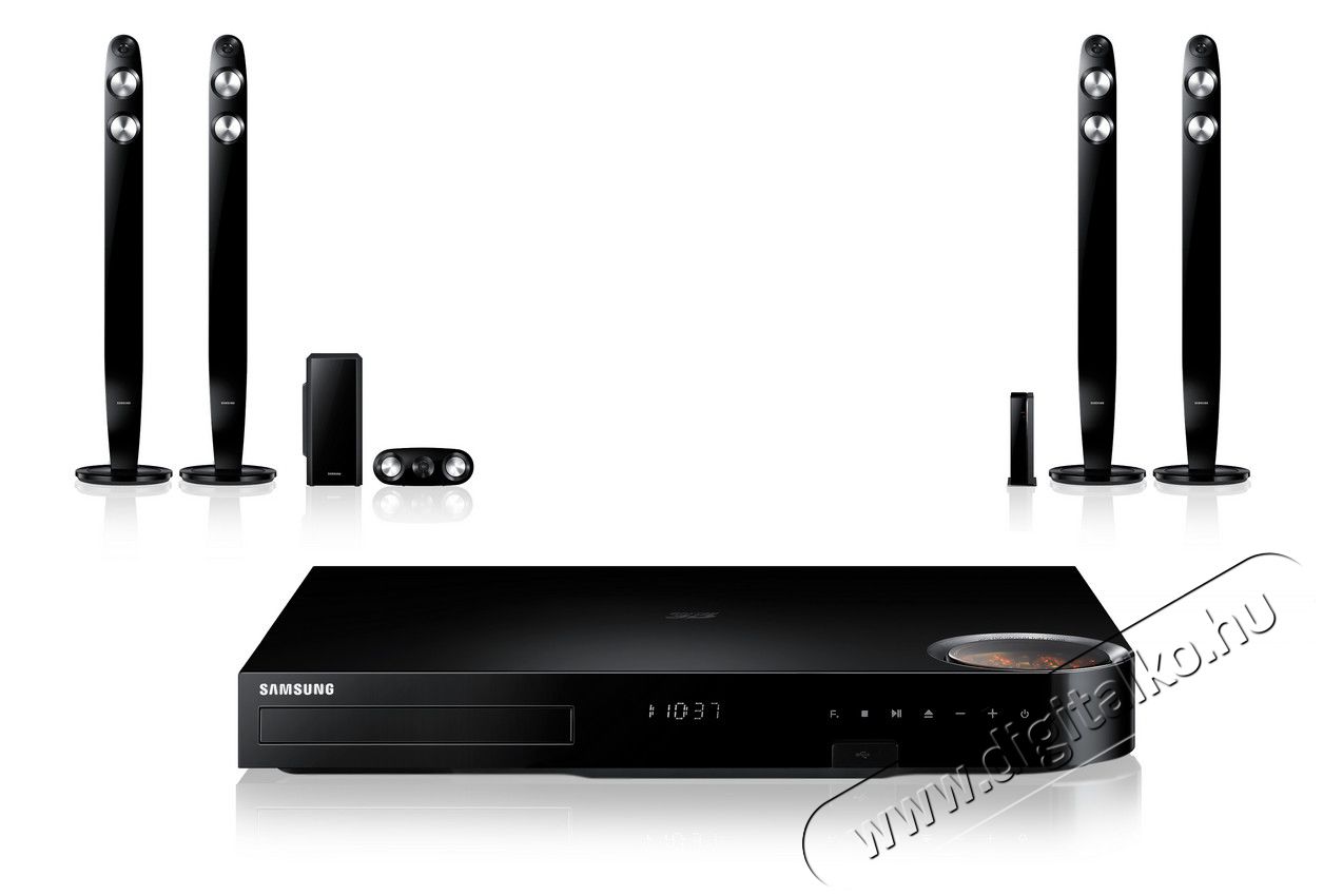 SAMSUNG HT-F6550W ht-f6550w 3d Blu-Ray h&aacute;zi-mozi rendszer Audio-Video / Hifi / Multim&eacute;dia - H&aacute;zimozi - Blu-Ray h&aacute;zimozi szett - 263996