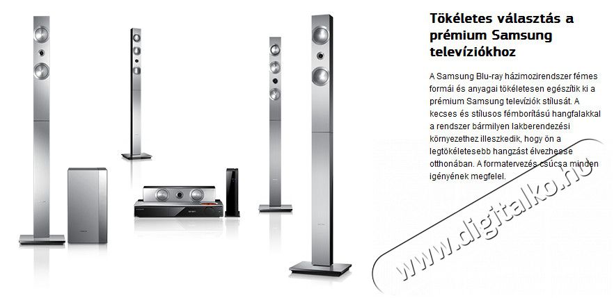 SAMSUNG HT-F9750W  3d Blu-Ray h&aacute;zi-mozi rendszer 3&eacute;v magyar garanci&aacute;val! Audio-Video / Hifi / Multim&eacute;dia - H&aacute;zimozi - Blu-Ray h&aacute;zimozi szett - 263995