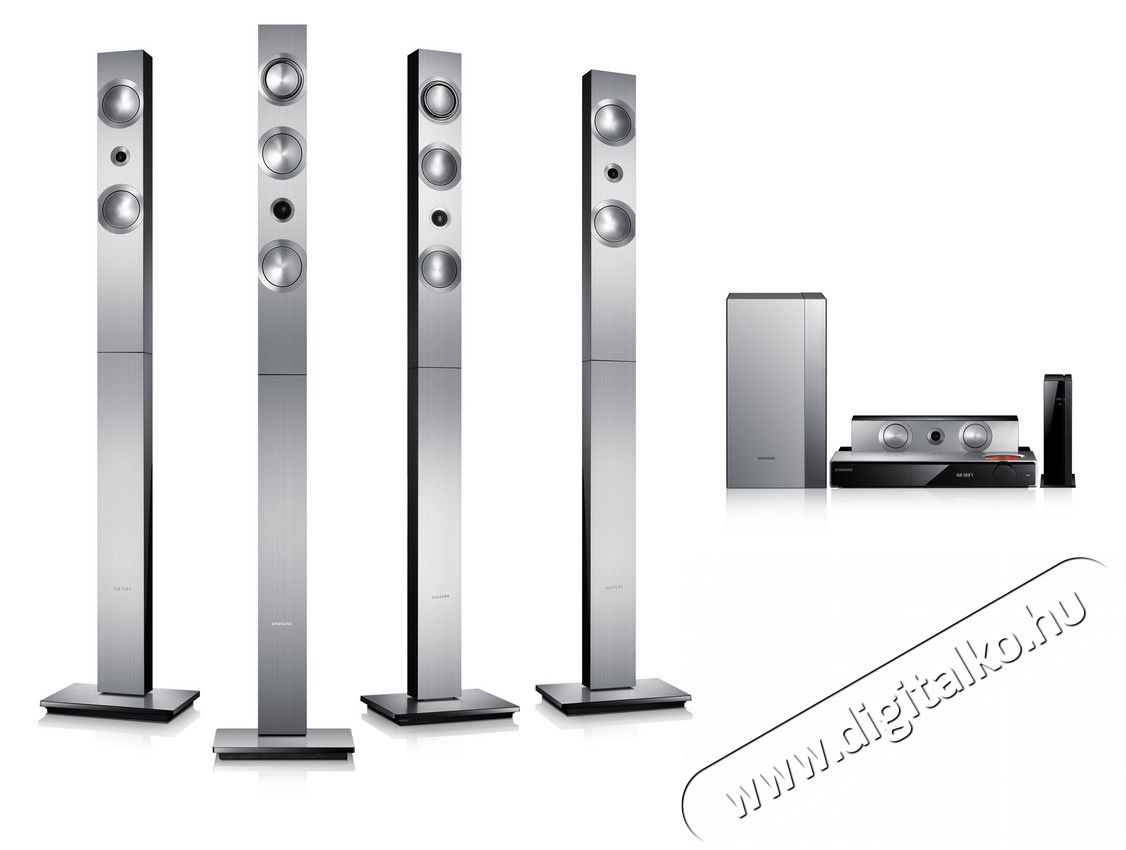 SAMSUNG HT-F9750W  3d Blu-Ray h&aacute;zi-mozi rendszer 3&eacute;v magyar garanci&aacute;val! Audio-Video / Hifi / Multim&eacute;dia - H&aacute;zimozi - Blu-Ray h&aacute;zimozi szett - 263995