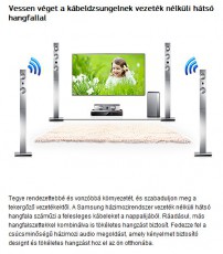 SAMSUNG HT-F9750W  3d Blu-Ray h&aacute;zi-mozi rendszer 3&eacute;v magyar garanci&aacute;val! Audio-Video / Hifi / Multim&eacute;dia - H&aacute;zimozi - Blu-Ray h&aacute;zimozi szett - 263995