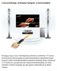 SAMSUNG HT-F9750W  3d Blu-Ray h&aacute;zi-mozi rendszer 3&eacute;v magyar garanci&aacute;val! Audio-Video / Hifi / Multim&eacute;dia - H&aacute;zimozi - Blu-Ray h&aacute;zimozi szett - 263995