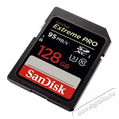 SanDisk SDXC 128GB Extreme Pro - 124088 Mem&oacute;ria k&aacute;rtya / Pendrive - SD / SDHC / SDXC k&aacute;rtya - 282959