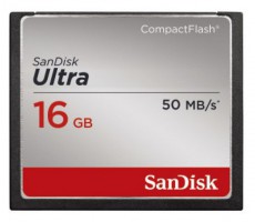 SanDisk CF 16GB Ultra - 123861 - Mem&oacute;ria k&aacute;rtya / Pendrive - Compact Flash (CF) k&aacute;rtya - 273966