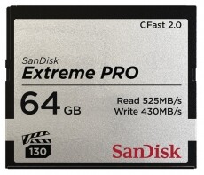 SanDisk Extreme Pro CFast 2.0 64GB memória kártya (139791) - Memória kártya / Pendrive - Compact Flash (CF) kártya - 315457