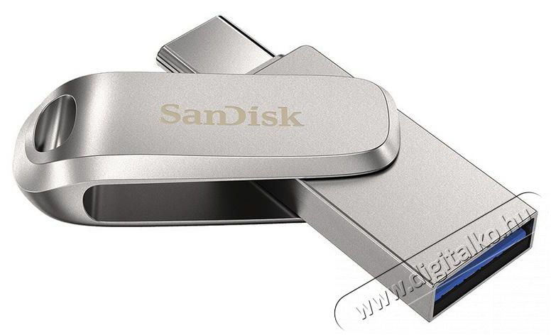SanDisk 512GB USB3.1Type-C Dual Drive Luxe Ez&uuml;st 186466 Mem&oacute;ria k&aacute;rtya / Pendrive - Pendrive - 493192