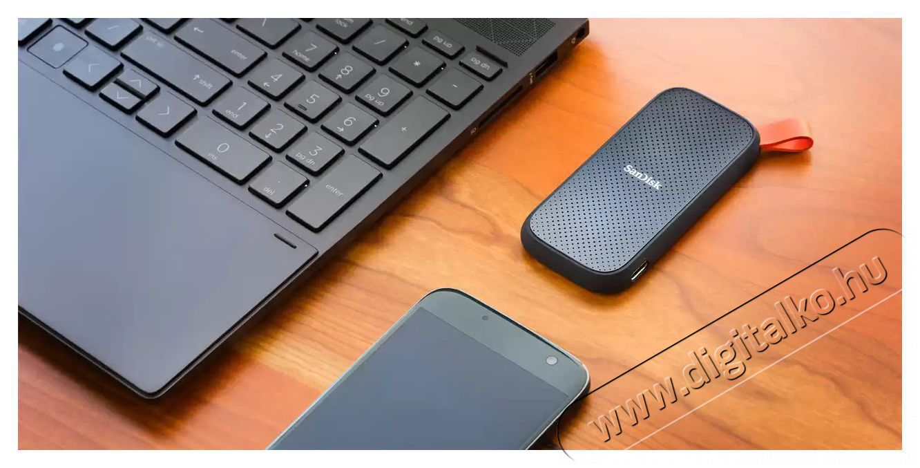 SanDisk SDSSDE30-1T00-G26 Portable SSD 1TB Iroda &eacute;s sz&aacute;m&iacute;t&aacute;stechnika - Adatt&aacute;rol&oacute; / merevlemez - SSD - 500982