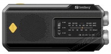 SANDBERG Surviovor All-in-1 Multifunkci&oacute;s r&aacute;di&oacute;, FM/AM, 2000 mAh, fekete Audio-Video / Hifi / Multim&eacute;dia - Hordozhat&oacute; CD / DVD / Multim&eacute;dia k&eacute;sz&uuml;l&eacute;k - Hordozhat&oacute; CD / Multim&eacute;dia r&aacute;di&oacute;magn&oacute; / Boombox - 525919