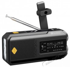 SANDBERG Surviovor All-in-1 Multifunkci&oacute;s r&aacute;di&oacute;, FM/AM, 2000 mAh, fekete Audio-Video / Hifi / Multim&eacute;dia - Hordozhat&oacute; CD / DVD / Multim&eacute;dia k&eacute;sz&uuml;l&eacute;k - Hordozhat&oacute; CD / Multim&eacute;dia r&aacute;di&oacute;magn&oacute; / Boombox - 525919