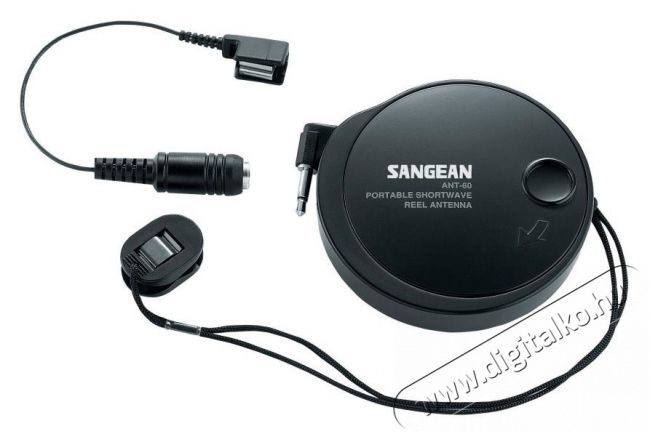 Sangean ANT-60 hordozhat&oacute; r&ouml;vidhull&aacute;m&uacute; zsin&oacute;rantenna Audio-Video / Hifi / Multim&eacute;dia - R&aacute;di&oacute; / &oacute;r&aacute;s r&aacute;di&oacute; - Kieg&eacute;sz&iacute;tő - 259235